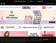 Tablet Screenshot of cocolita.pl